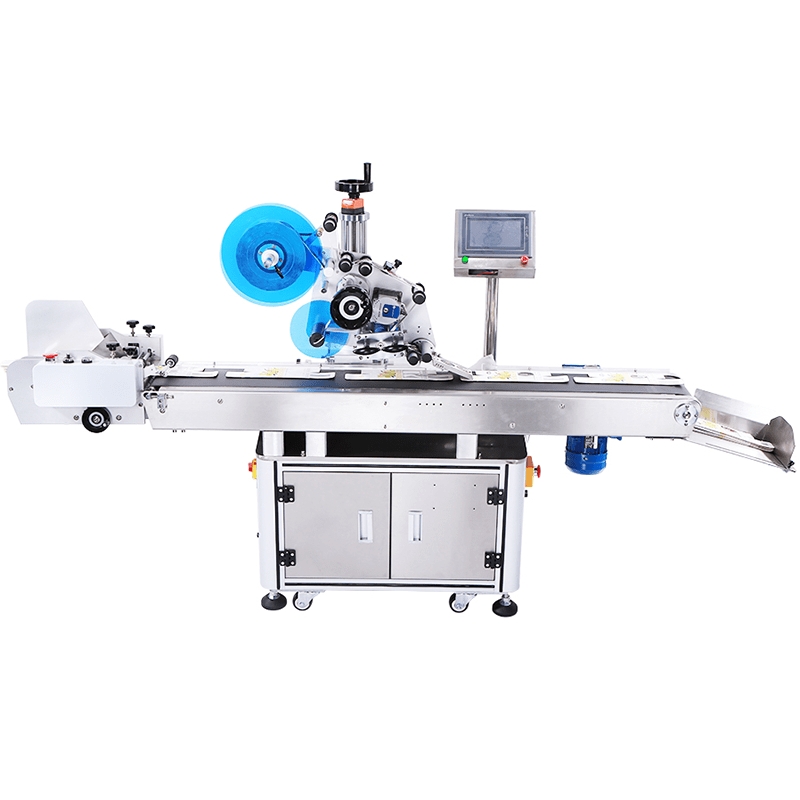 Flat Labeling Machine with Feeder