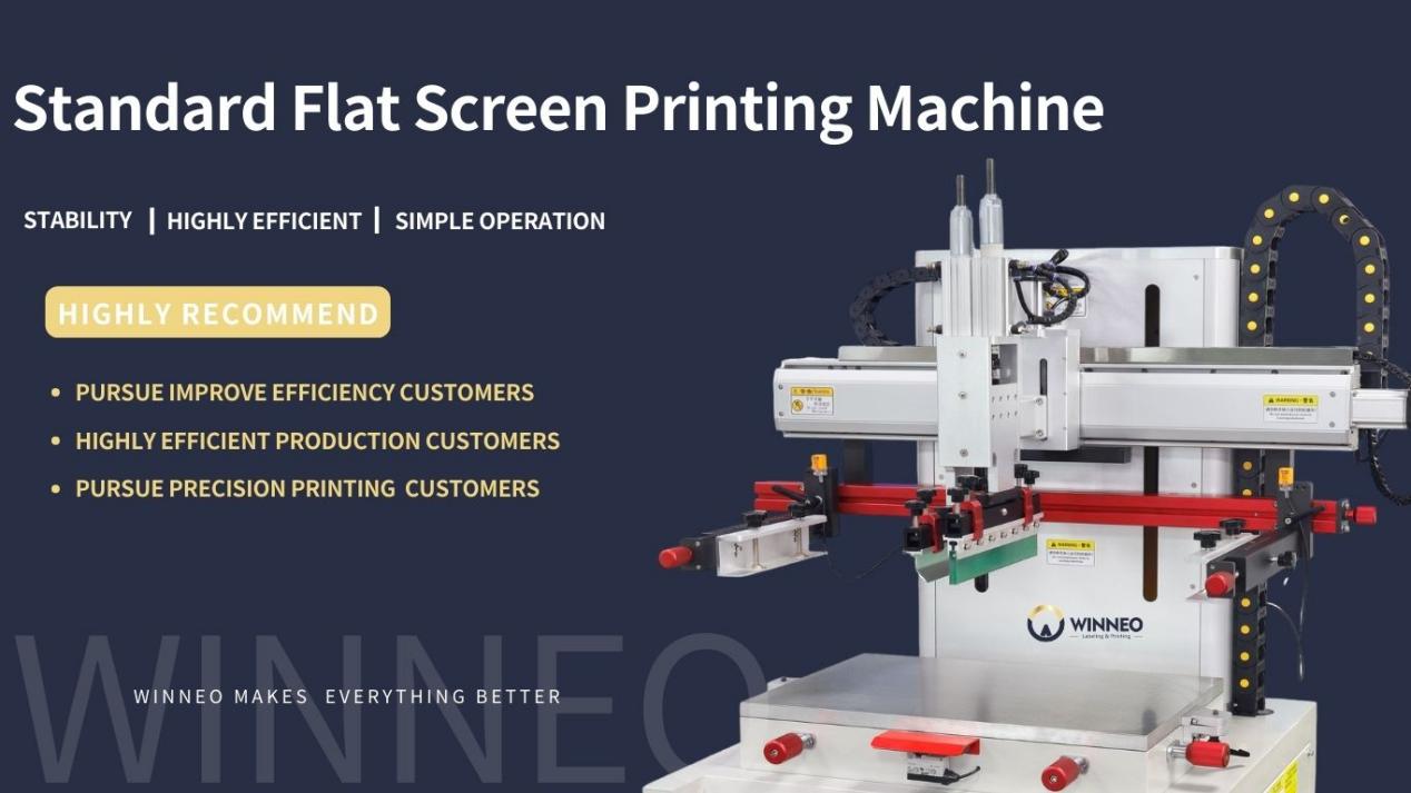 Standard Flat Screen Printing Machine Standard Flat Screen Printing Machine