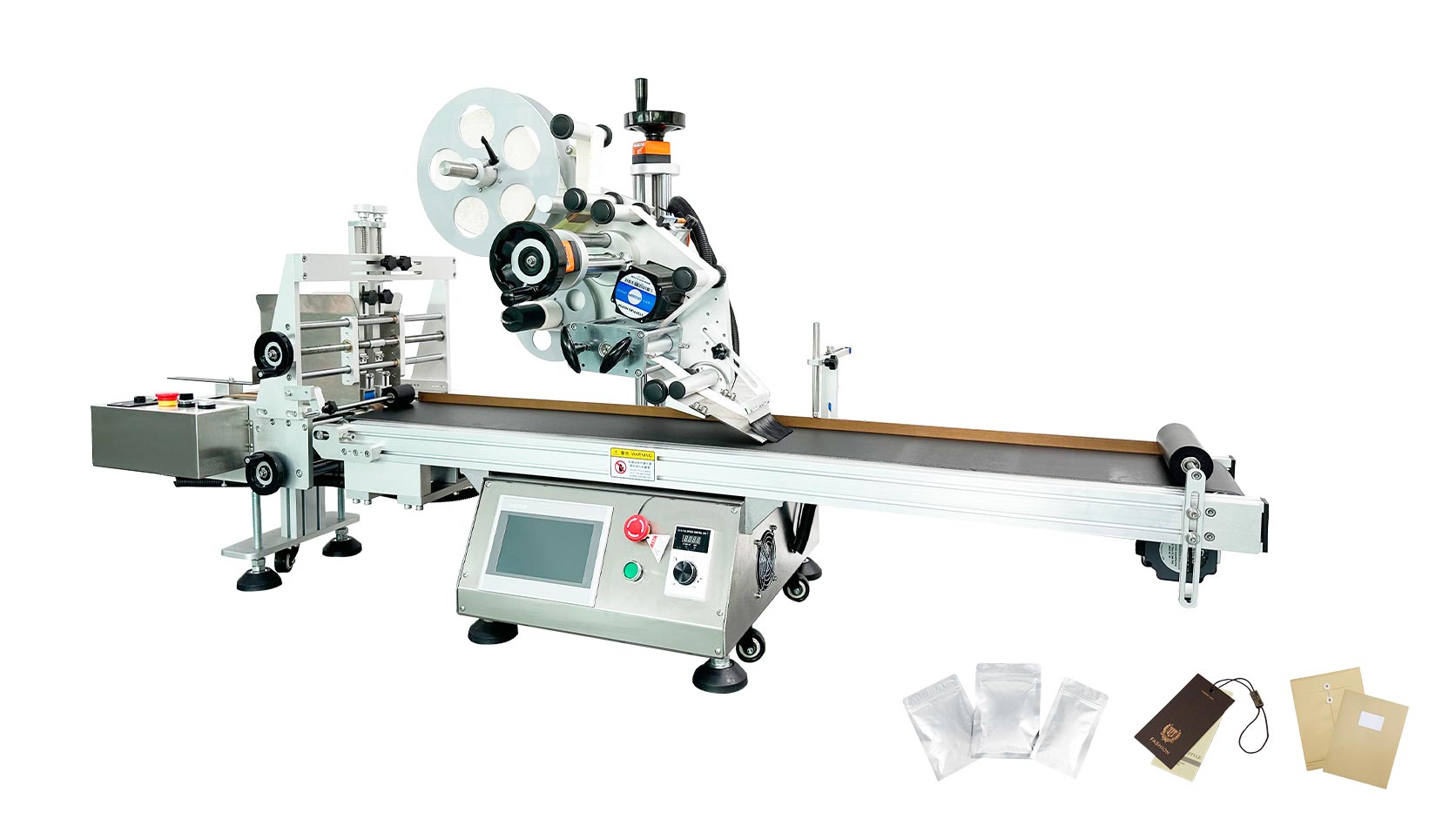 Fully Automatic Flat Labeling Machine