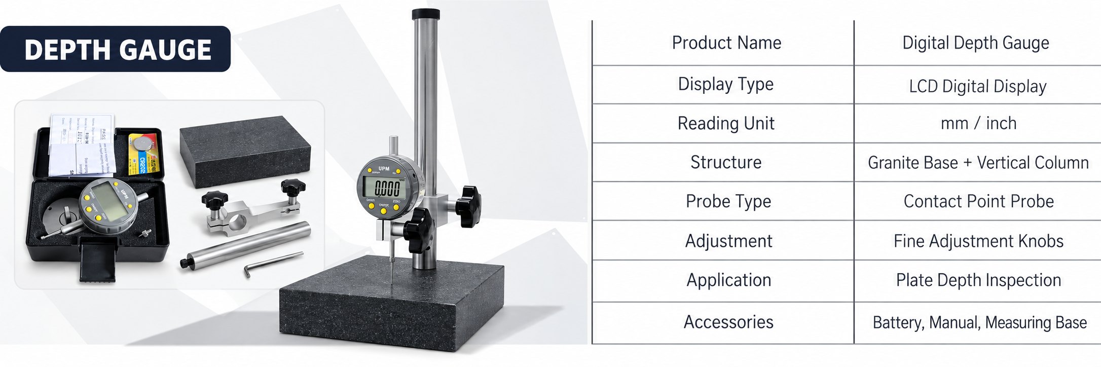 Depth gauge